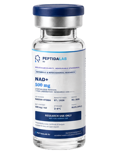 Flacon PeptidaLab NAD+ — 500 mg
